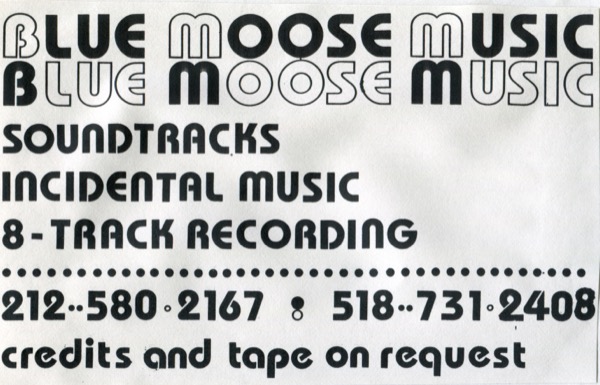 Blue Moose Music sticker